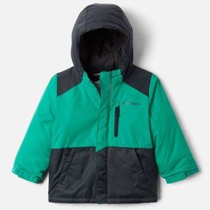 Columbia Boys' Lightning Lift Jacket 'Emerald Green / Black SB5022-374 size XL